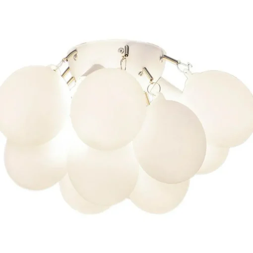 Gross Ceiling Lamp, Amber/Metal