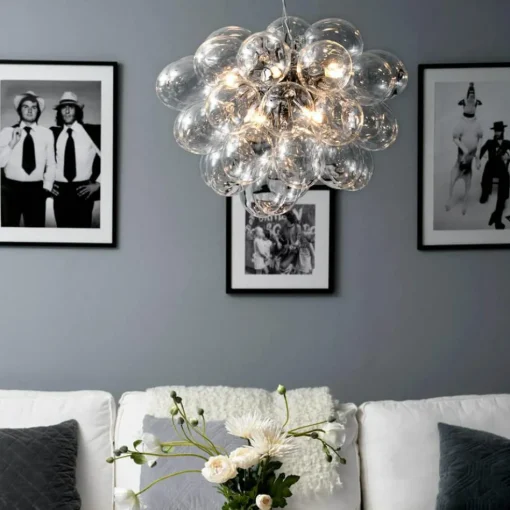 Gross Pendant 50 cm, Matte White