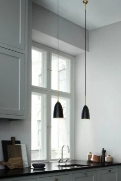 Gräshoppa Pendant, Blue Grey