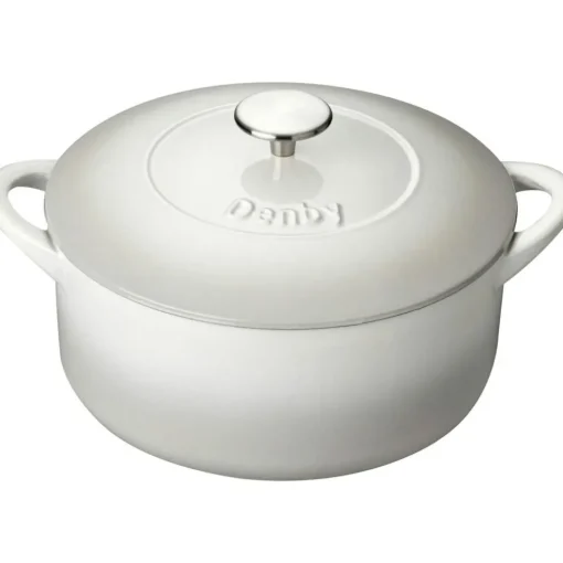 Halo Cast Iron Pot Round Ø26 cm, Grey