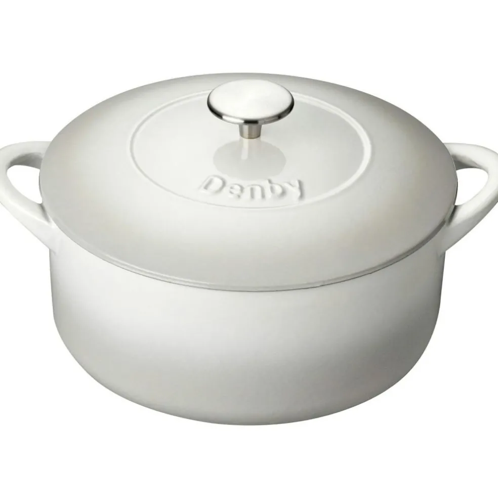 Halo Cast Iron Pot Round Ø26 cm, Grey