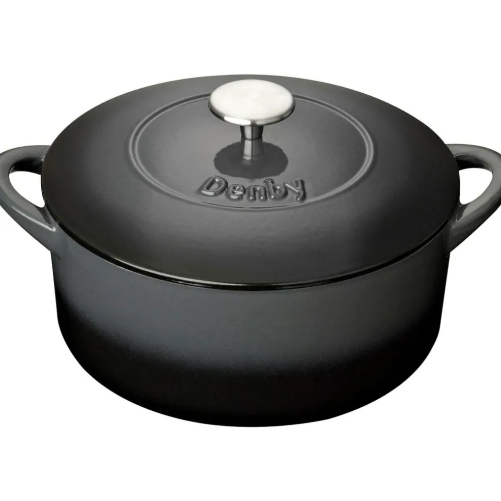 Halo Cast Iron Pot Round Ø26 cm, Grey