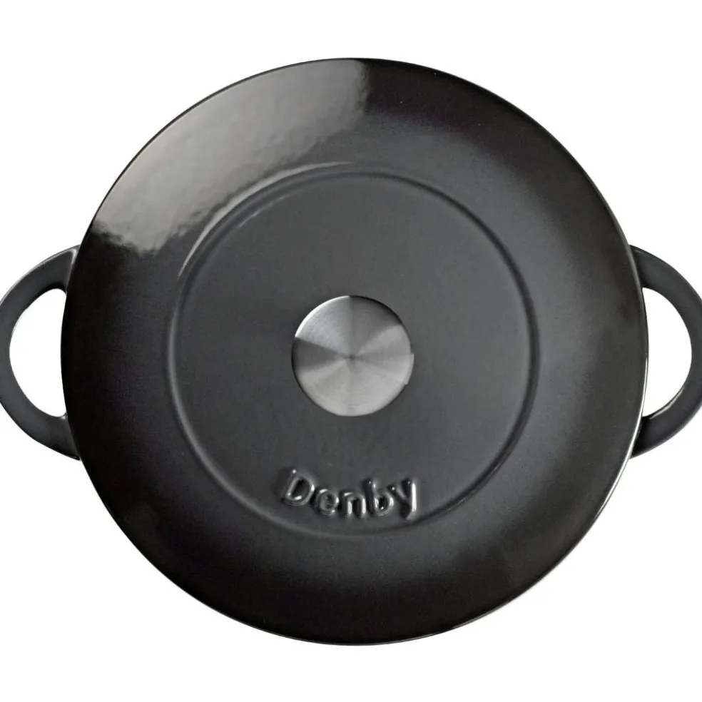 Halo Cast Iron Pot Round Ø26 cm, Grey