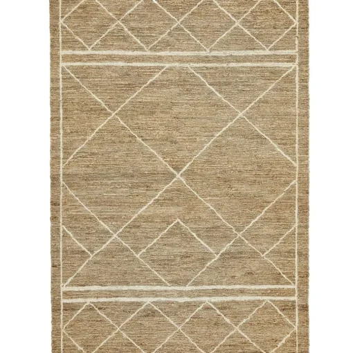 Harliquine Hemp Rug 200x300 cm, White