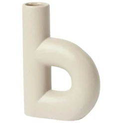 Hector Vase B, Rainy Day Grey