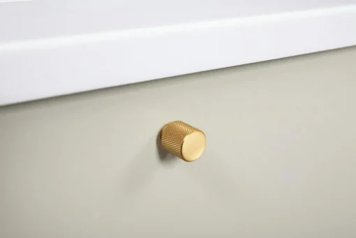 Helix Knob, Brass