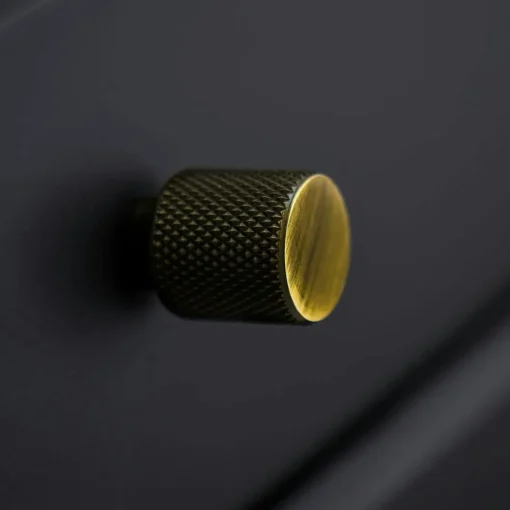 Helix Knob, Brass
