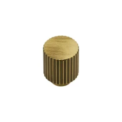 Helix Stripe Knob, Matte black