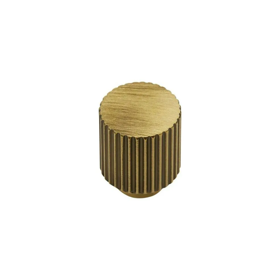 Helix Stripe Knob, Matte black