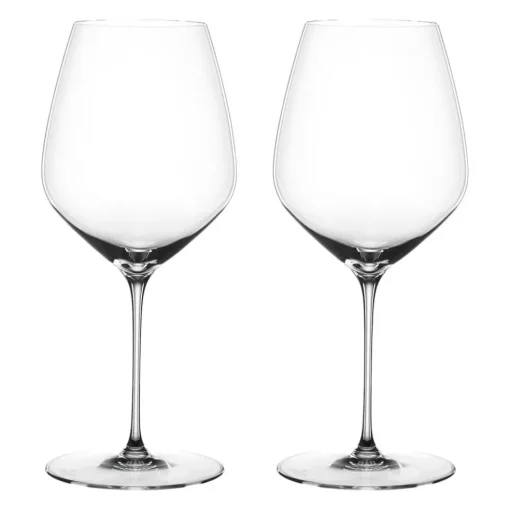 HI-LITE Burgundy Glass 2-pack