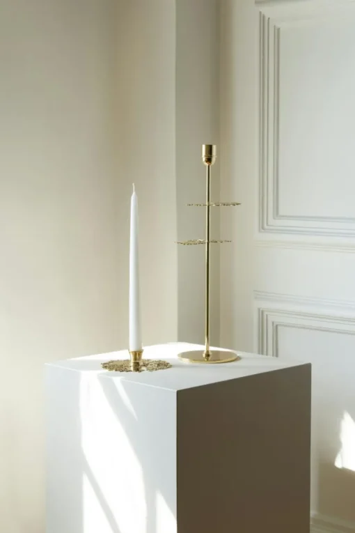 Hilke X Moomin No.2 Candle Holder, Nickel plated Brass
