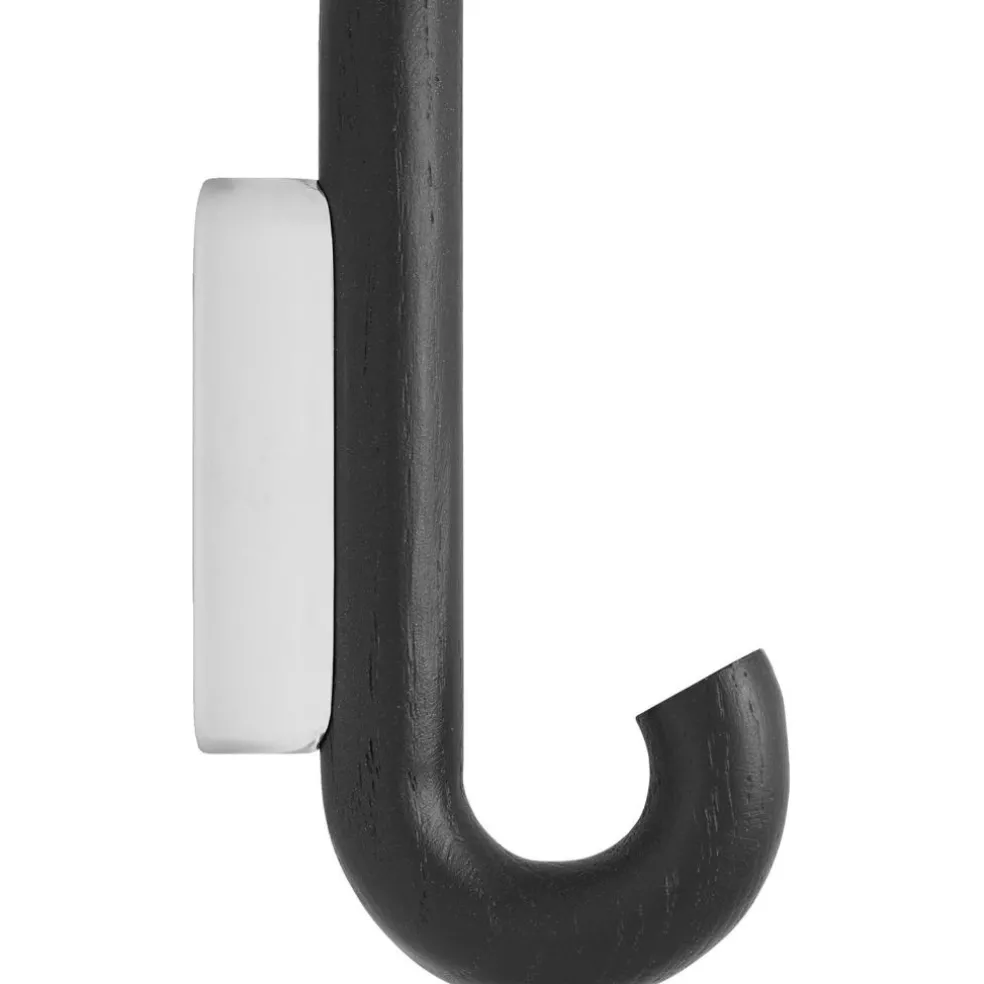 Hook Mini Hook, Oak/Chrome