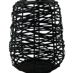 Hurricane Upto Candle Holder Black 23.5 cm