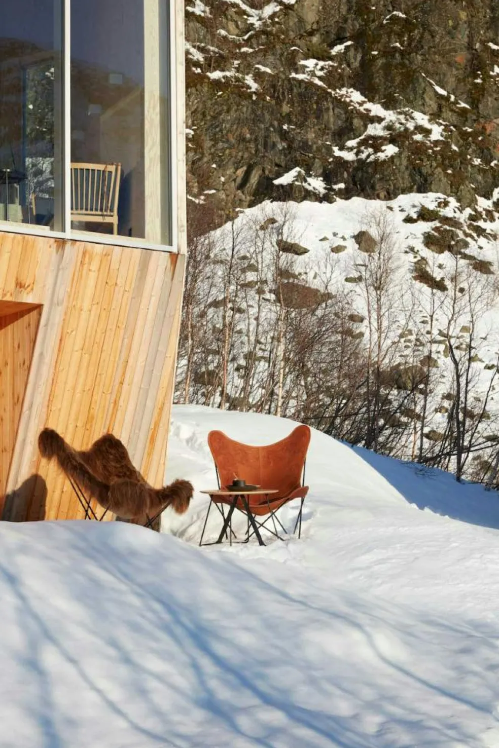 Iceland Mariposa BF Chair, Wild Brown/Black