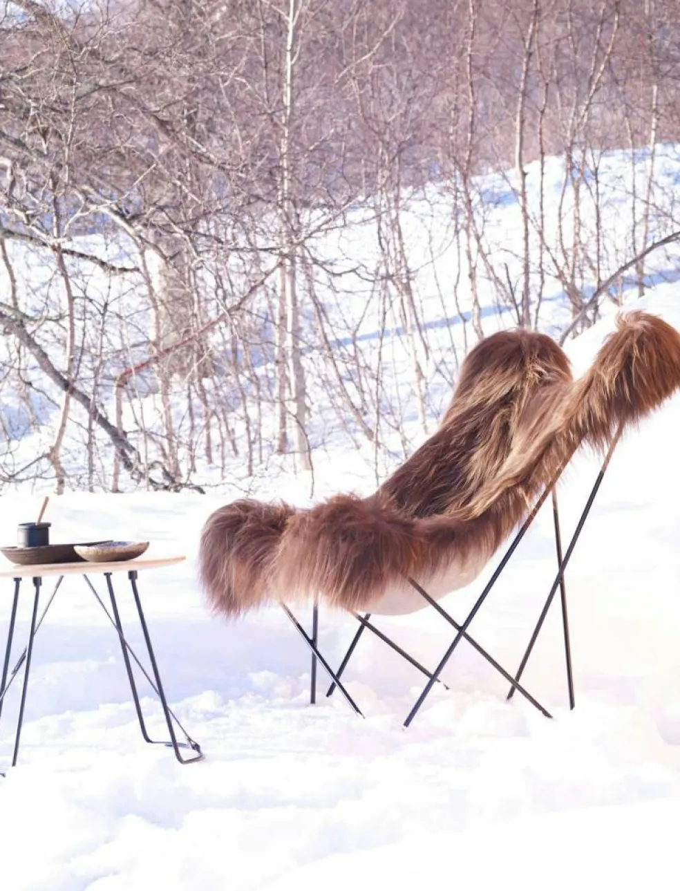 Iceland Mariposa BF Chair, Wild Brown/Black