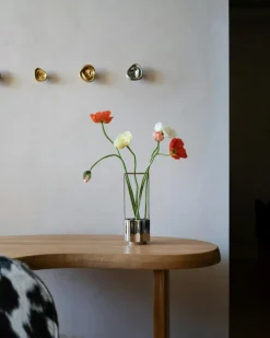 Ikebana Vase, Brass