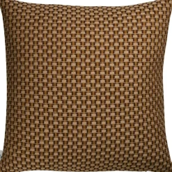 Isak Cushion 60x60 cm, Chestnut