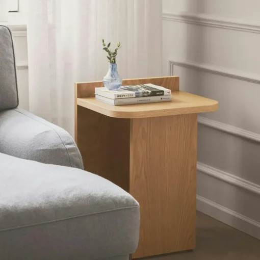 Ismo Side Table, Dark Oak