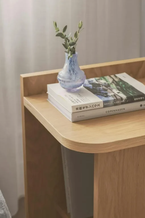 Ismo Side Table, Dark Oak