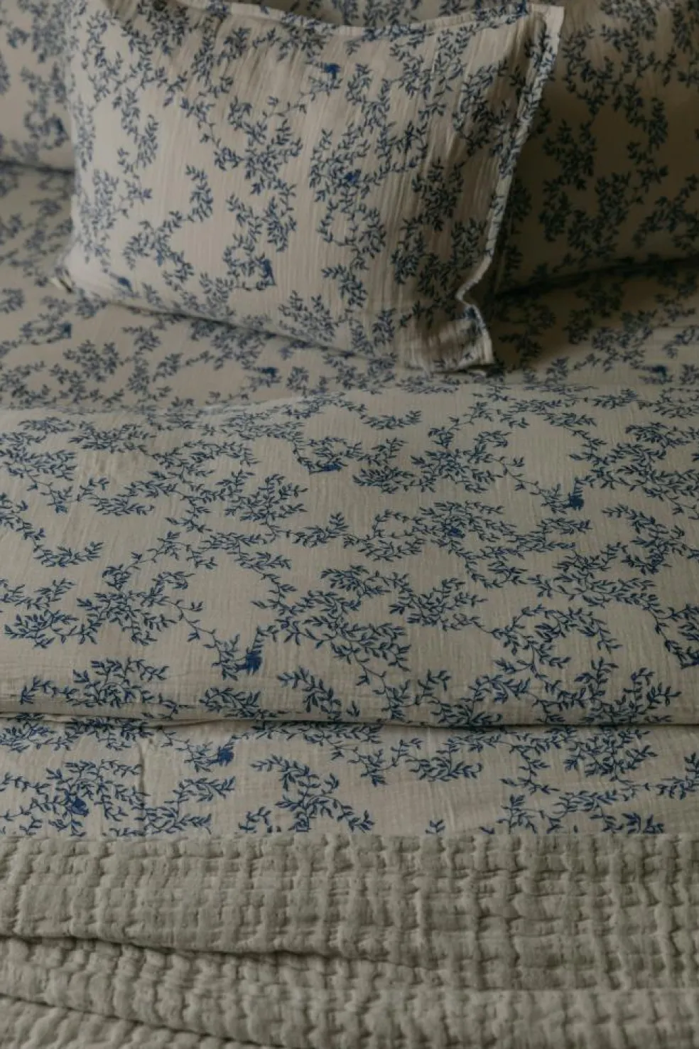 Jardim Duvet Cover Double Muslin, 220x220 cm