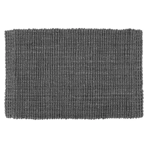 Jute Doormat 60x90 cm, Natural Grey