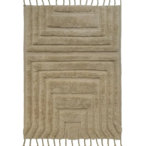 Kask Wool Rug 300x400 cm, Beige