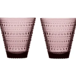 Kastehelmi Drinking Glass 30 cl 2-pack, Clear
