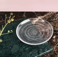 Kastehelmi Plate 31,5 cm, Clear