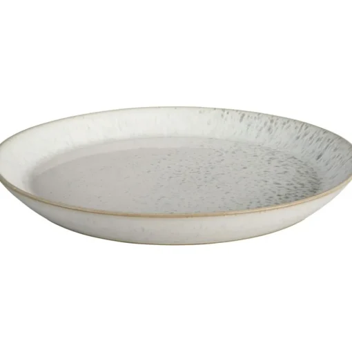 Kiln Plate 21 cm, Beige