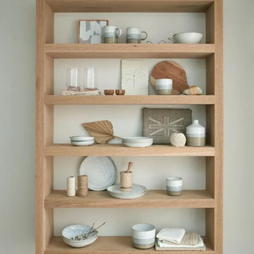 Kiln Side Plate 17 cm, Beige