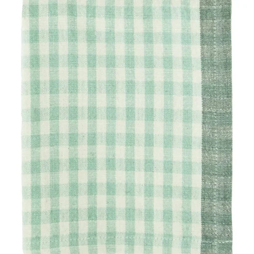 Kitchen Towel Checked 50x70 cm, Burnt Orange