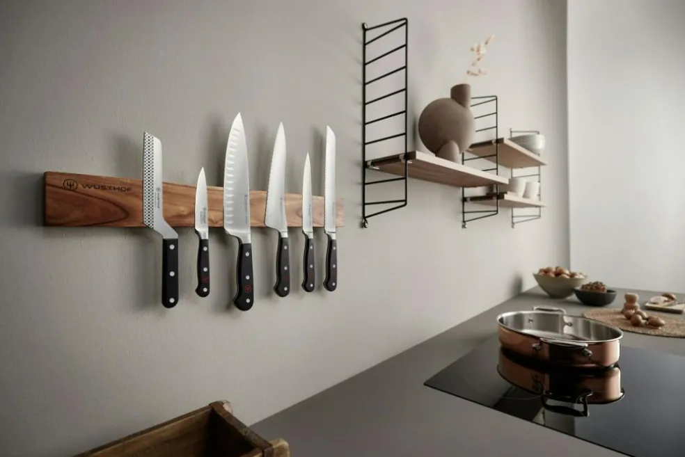 Knife Strip 50 cm, Walnut
