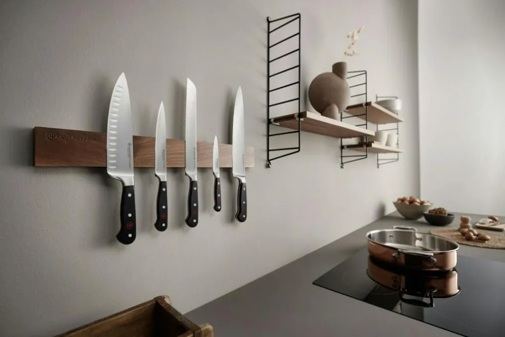 Knife Strip 50 cm, Walnut