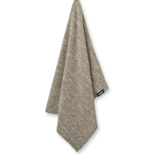 Knitted Kitchen Towel, Latte