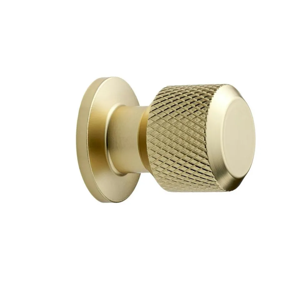 Knob Manor, round gold