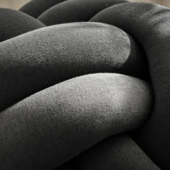 Knot XL Pouf, Forest green