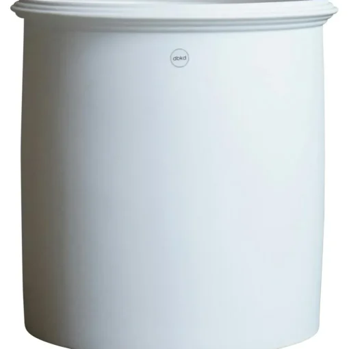 Kruset Pot Matte White, Large