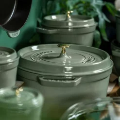 La Cocotte Cast Iron Pot 3,7 L, Eucalyptus