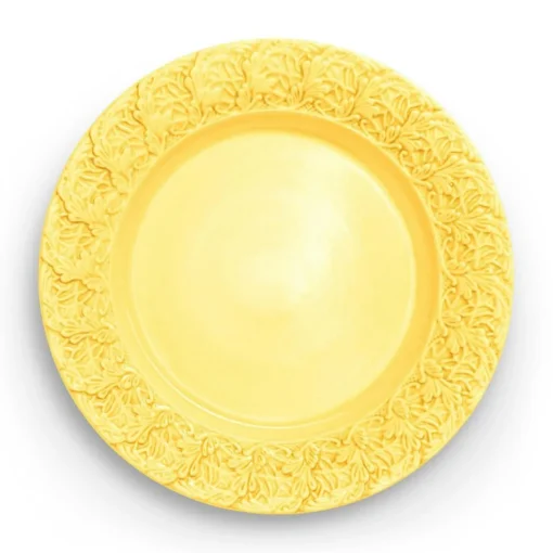 Lace Plate 25 cm, Blue