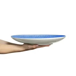Lace Platter 34 cm, Sand