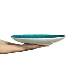 Lace Platter 34 cm, Sand