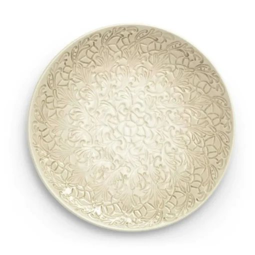 Lace Platter 34 cm, Sand