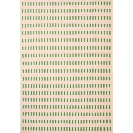 Ladakh Wool Rug 180x270 cm, Sky Blue / Light Beige
