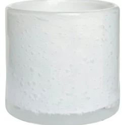 Lagoon Candle Holder 8 cm, White