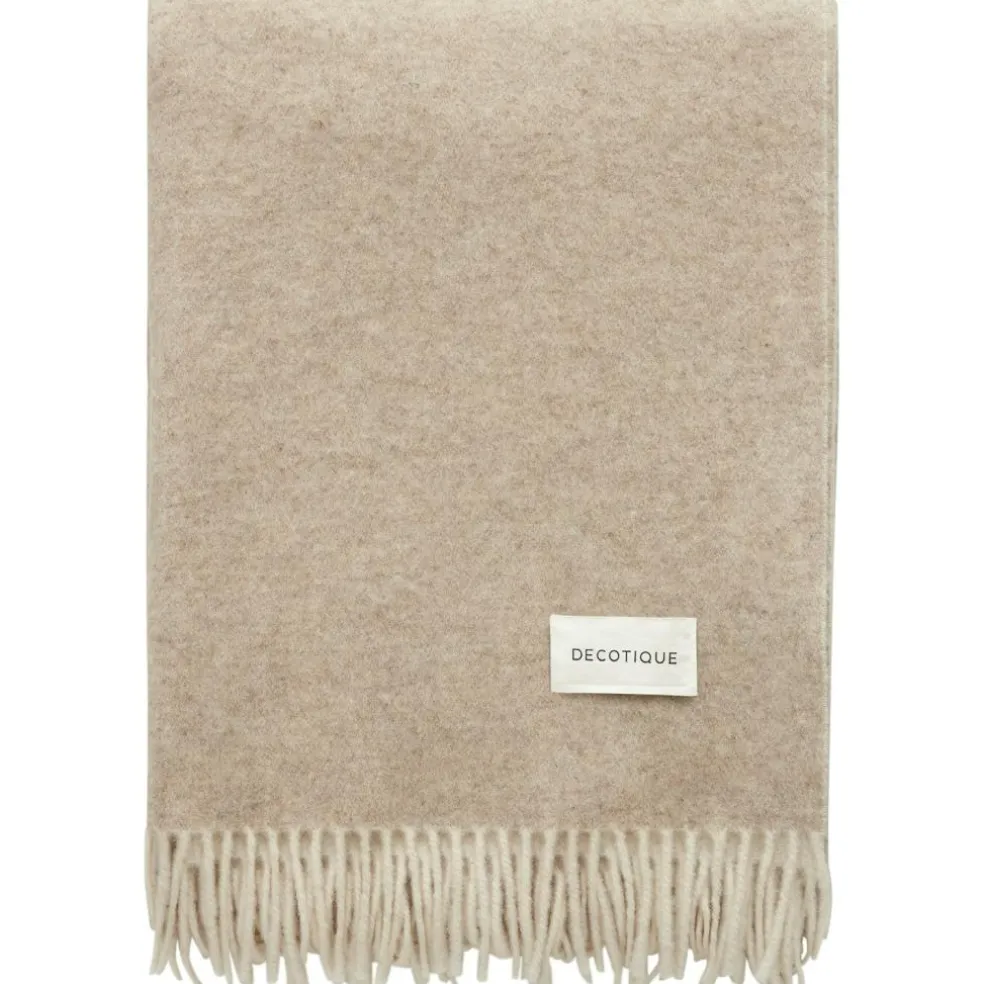 Lake Throw 130x180 cm, Beige