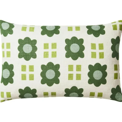 Lalit Cushion Cover 50x50 cm, Cactus Green / Aqua