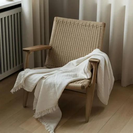 Lavender Throw 130x180 cm, Brown