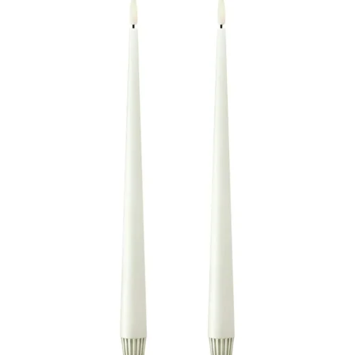 Led Candles 2-pack 40 cm, Deep Wine