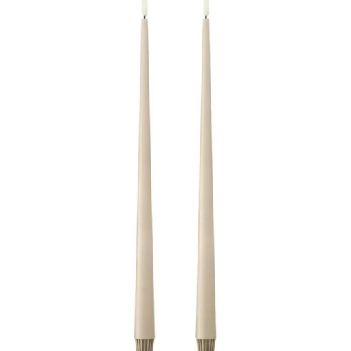 Led Candles 2-pack 40 cm, Deep Wine