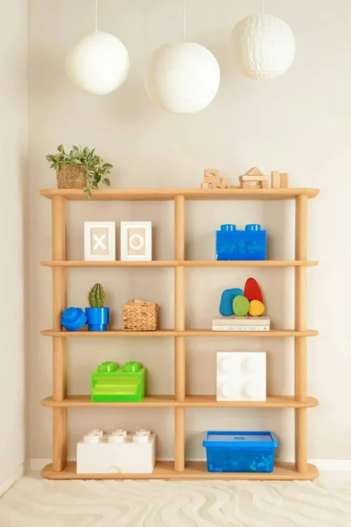 LEGO® Brick Storage Box Translucent 4 Knobs, Glitter Translucent